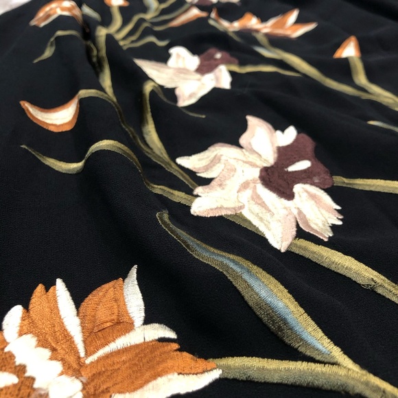 Embroidered Varun Bahl Maxi Skirt - Picture 4 of 9